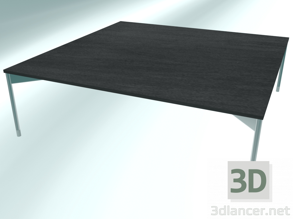 Modelo 3d Mesa de centro quadrada baixa (CS40 Chrome CER3, 800x800x250 mm) - preview