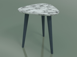 Table d'appoint (242, marbre, bleu)