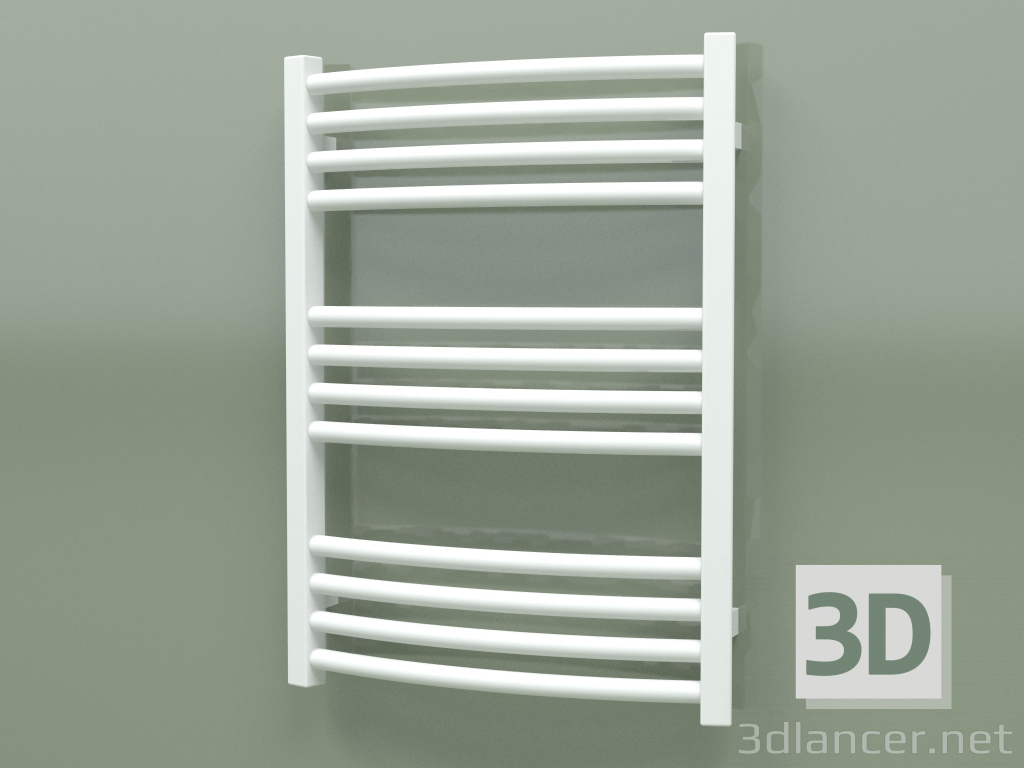 modello 3D Scaldasalviette Lena (WGLEN066048-SX, 660х486 mm) - anteprima