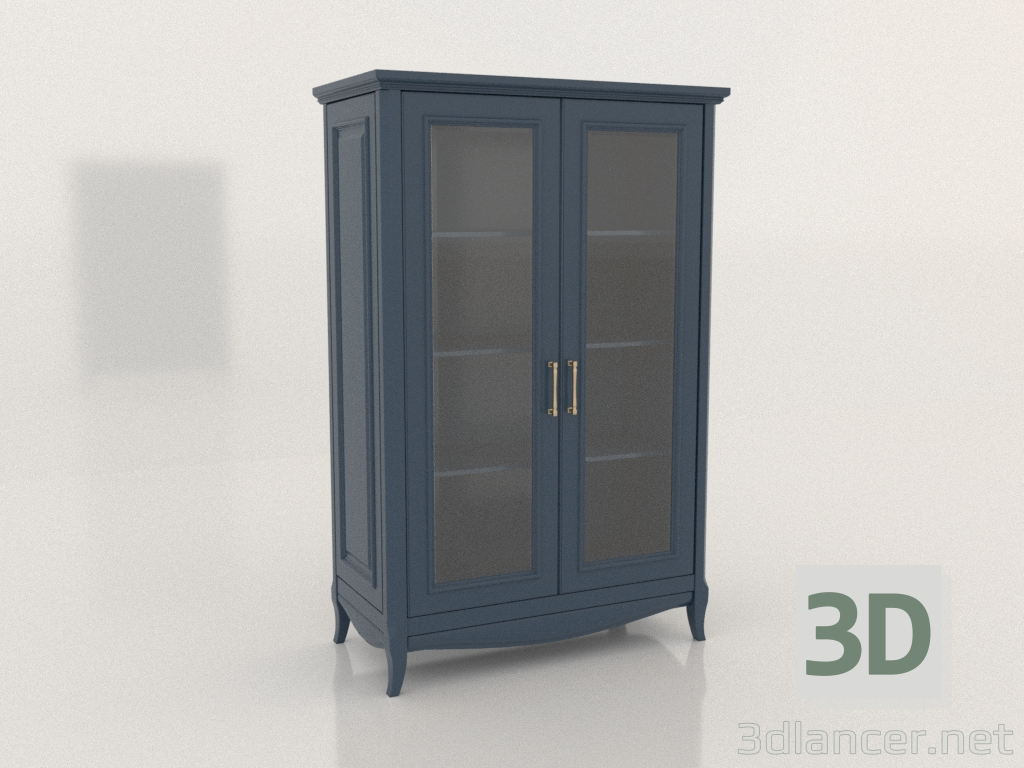 modello 3D Vetrina a due ante 2 (Ruta) - anteprima