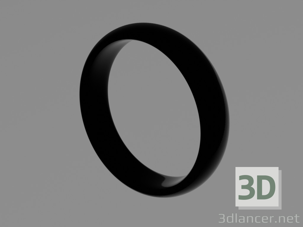 modèle 3D bague homme - preview