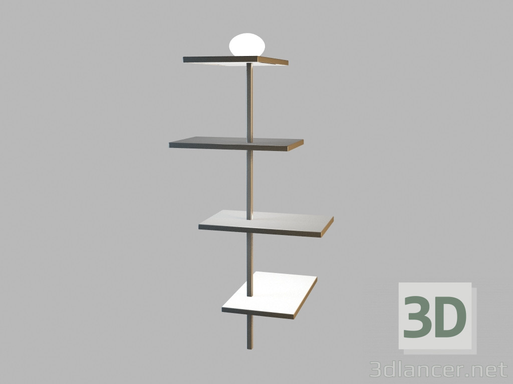 3D Modell Wandleuchte 6026 - Vorschau