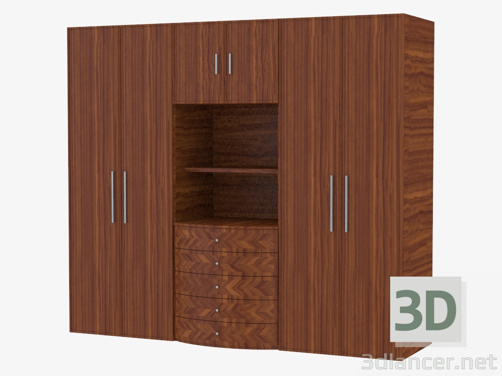 3d model Armario (art. JSB 1604) - vista previa