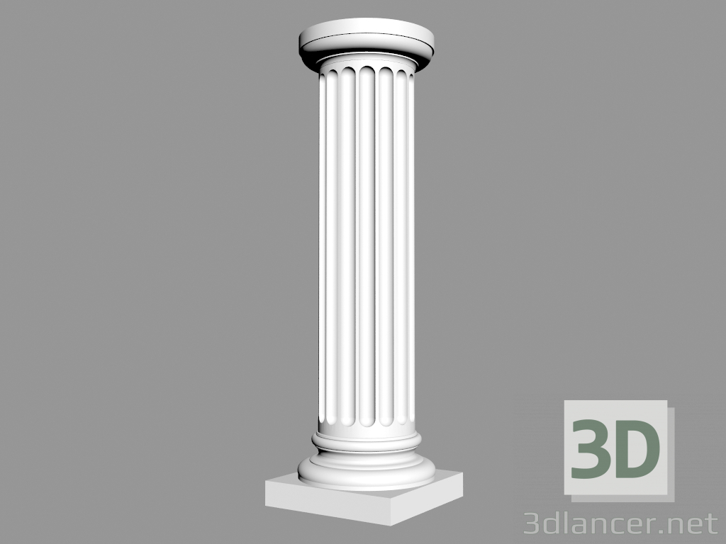 3d model Pedestal L904 - vista previa