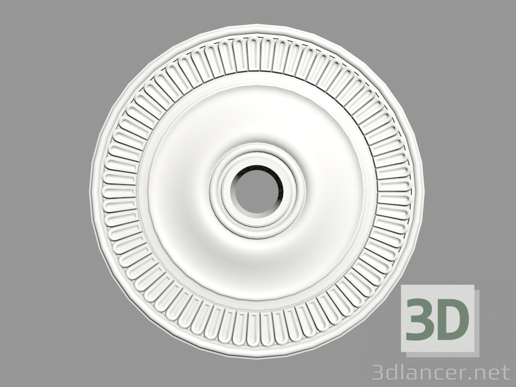 Modelo 3d Tomada de teto (p93) - preview