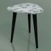 3d model Side table (242, Marble, Black) - preview