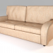 3d Sofa leather model buy - render