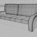 3d Sofa leather model buy - render