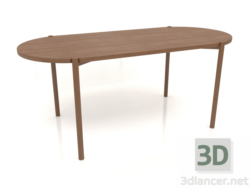 3d модель Стол обеденный DT 08 (прямой торец) (1800х819x754, wood brown light) – превью