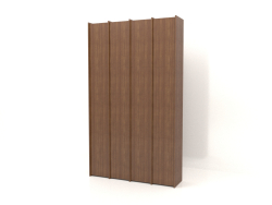 Armario modular ST 07 (1530x409x2600, marrón madera claro)