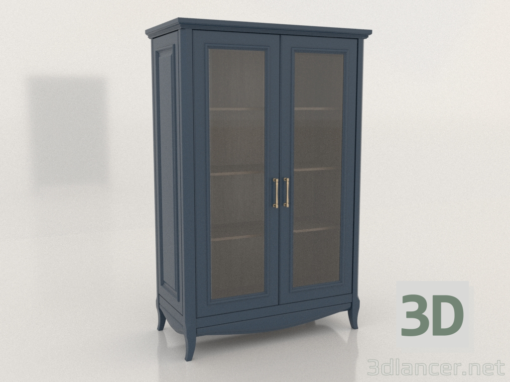 3d model Vitrina dos puertas 3 (Ruta) - vista previa