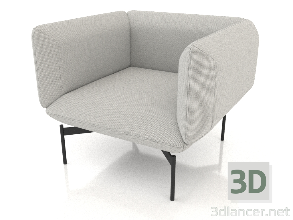 modèle 3D Fauteuil - preview