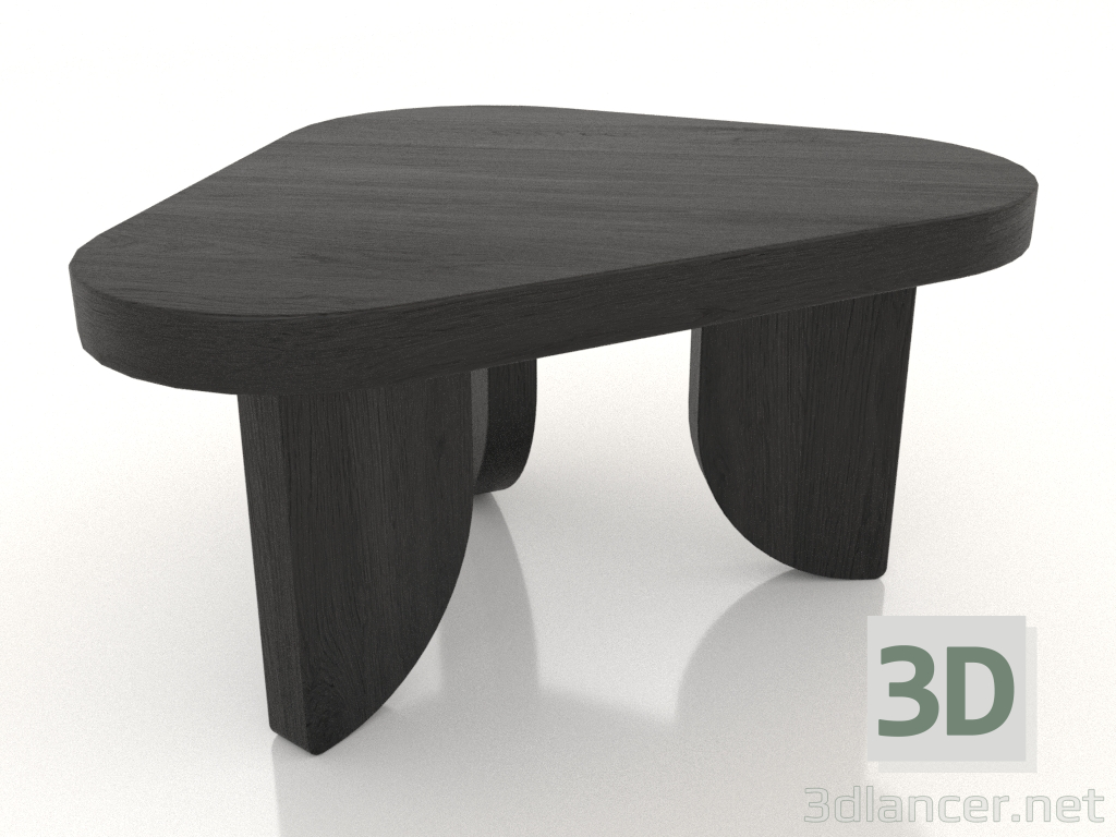 3d model Mesa de centro COBBLE (S, roble negro) - vista previa 3d model Mesa de centro COBBLE (S, roble negro) - vista previa
