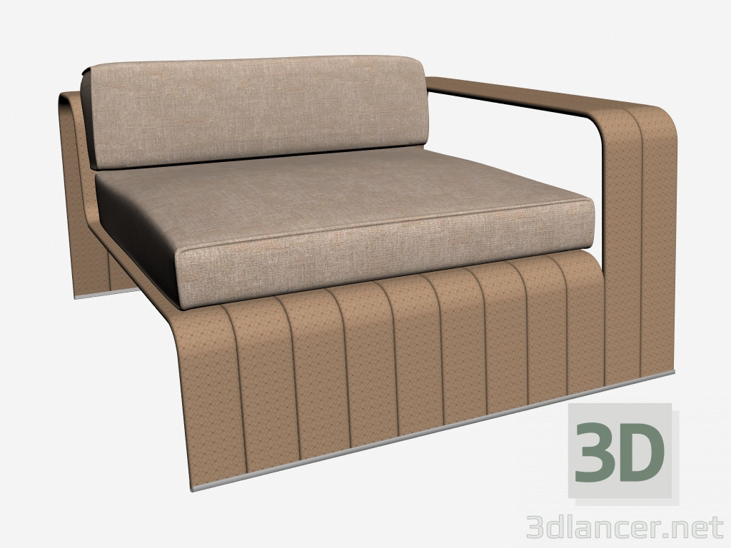 3d model Sofá modular marco PO DX - vista previa