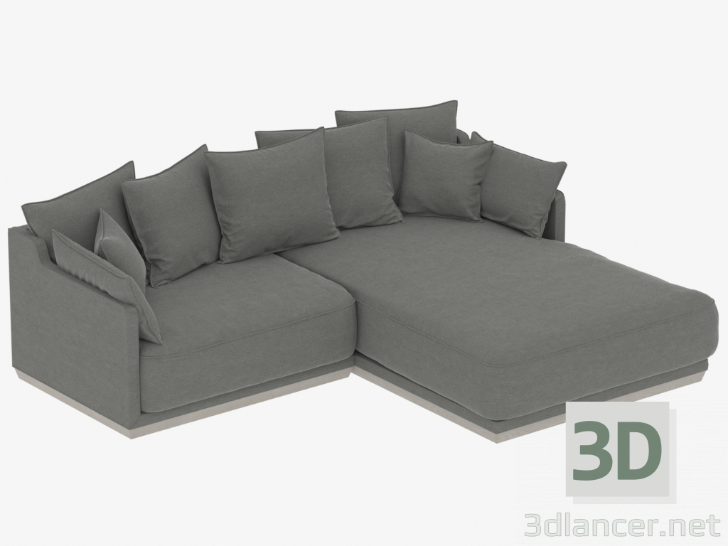 3d model Sofá modular SOHO 2480mm (art. 801-812) - vista previa