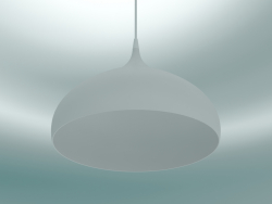 Luminária pendente giratória (BH2, Ø40cm, H 34cm, branco fosco)