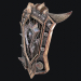 3d Fantasy shield 5 3d model model buy - render