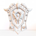 3d Fantasy shield 5 3d model model buy - render