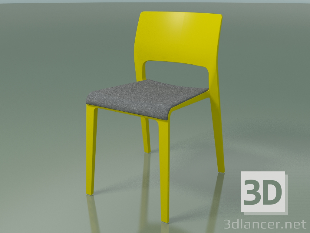 modello 3D Sedia imbottita 3604 (PT00002) - anteprima