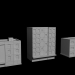 Stadt niedrig poly 3D-Modell kaufen - Rendern