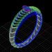 3D Modell Damenring - Vorschau