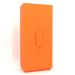 modèle 3D Armoire MW 04 peinture (option 1, 1000x650x2200, orange vif lumineux) - preview