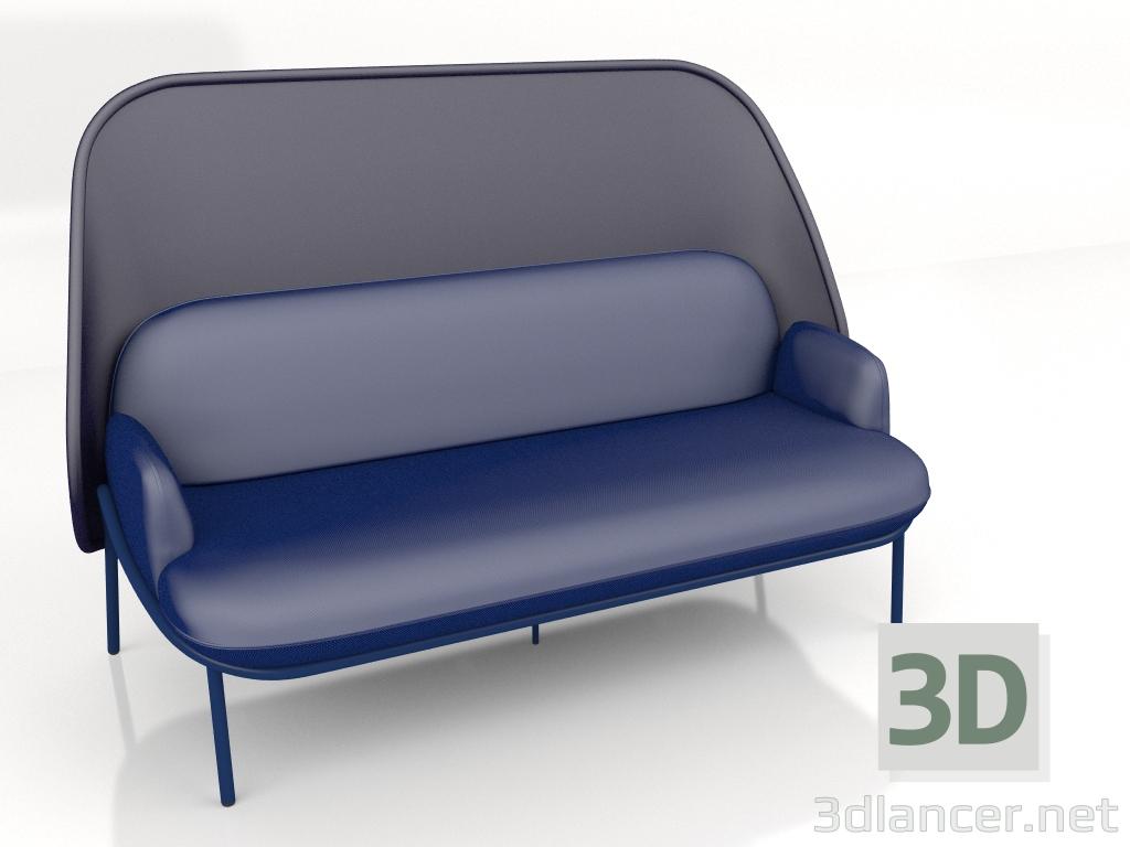 3d model Sofá Malla MS1S - vista previa