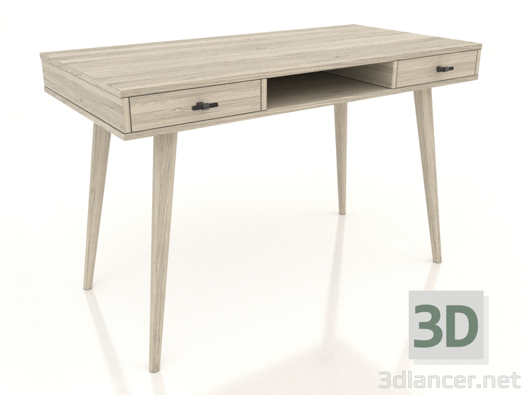 modèle 3D Bureau NEUF 1200x600 mm (chêne éclairci) - preview