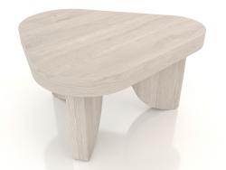 Tavolino da caffè COBBLE (XS, rovere sbiancato)
