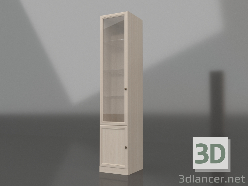 3d model Vitrina con 2 puertas - vista previa