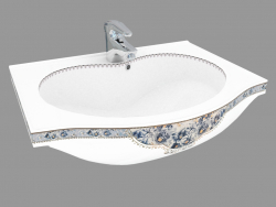 Washbasin 548 (blue decor)