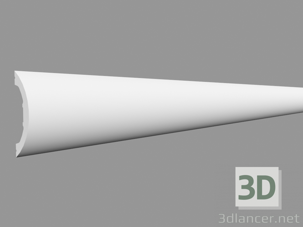 3d модель Молдинг P3070 - Radius (200 x 12.5 x 3.2 cm) – превью