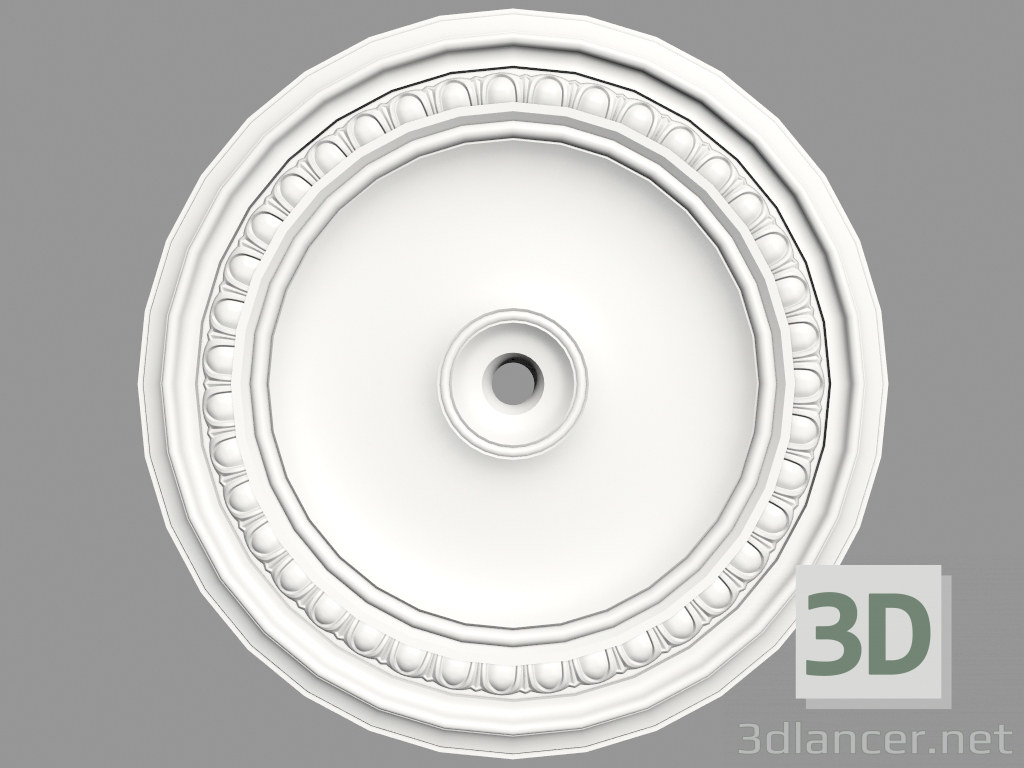 Modelo 3d Tomada de teto (p95) - preview