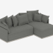 3D Modell Modulsofa SOHO 2480mm (Art. 823-810) - Vorschau