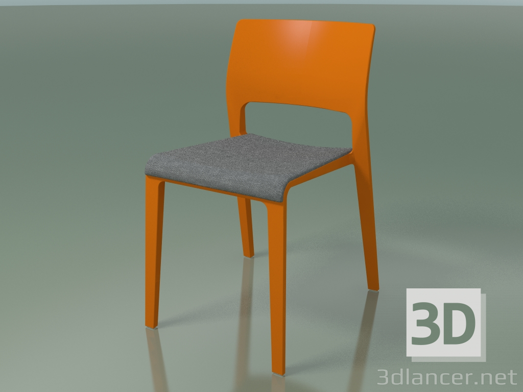 modello 3D Sedia imbottita 3604 (PT00003) - anteprima