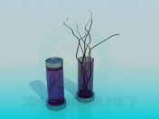 Candelabro vaso set