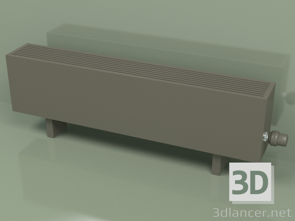 3D Modell Konvektor - Aura Comfort (240 x 1000 x 146, RAL 7013) - Vorschau