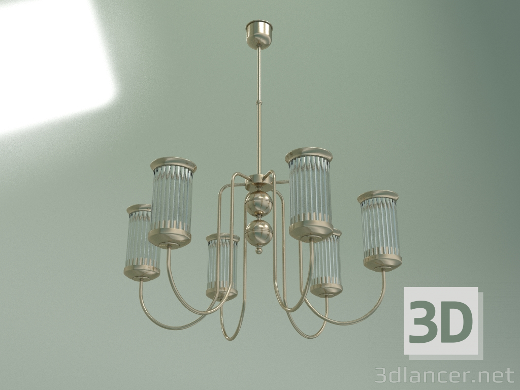 modèle 3D Lustre OLZANO OLZ-ZW-6 (P) - preview