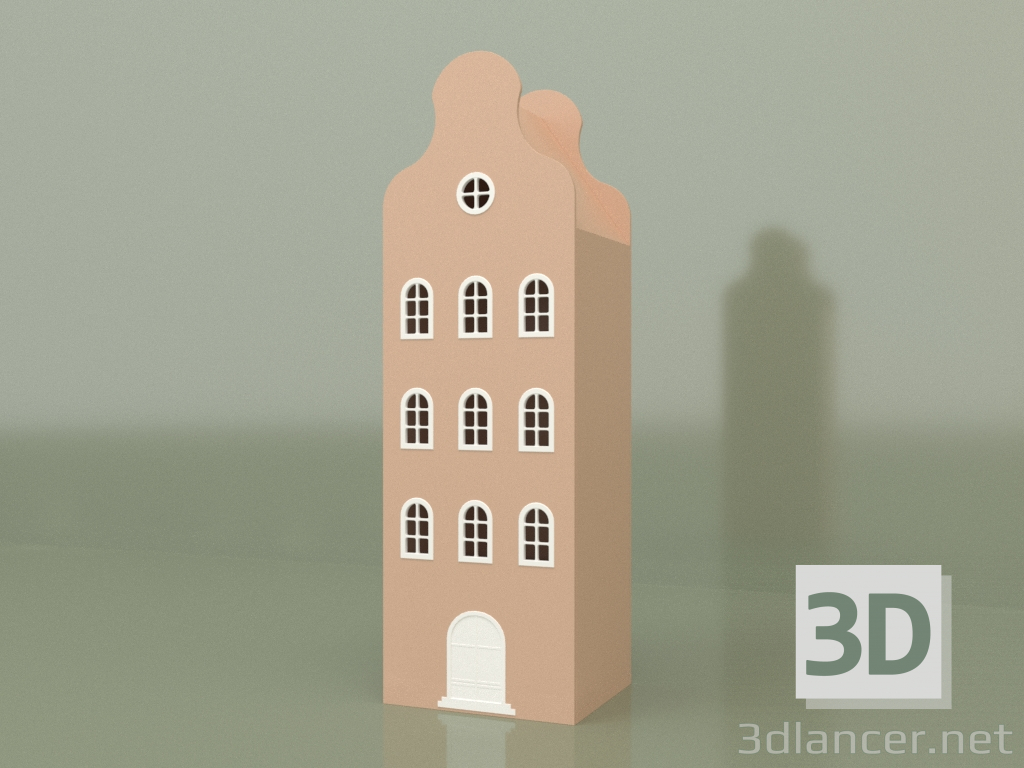 3d model Armario-lodge ASH-2 (Jengibre) - vista previa