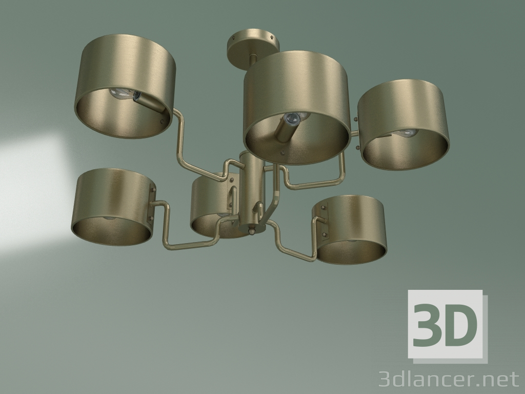 Modelo 3d Candelabro suspenso 293-6 - preview