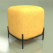 modello 3D Pouf quadrato Pawai (senape) - anteprima