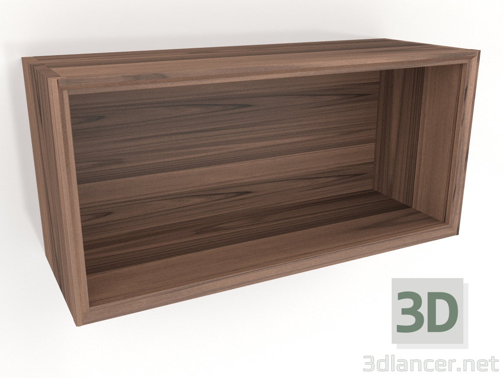 modello 3D Ripiano 100x36x48 - anteprima