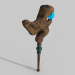 3d magic staff model buy - render