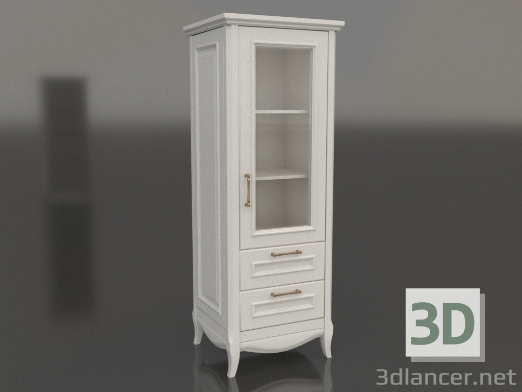 3D Modell Eintürige Vitrine 2 (Estella) - Vorschau