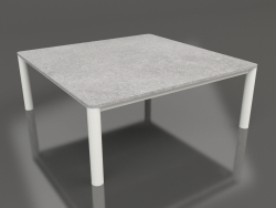 Table basse 94×94 (Gris agate, DEKTON Kreta)