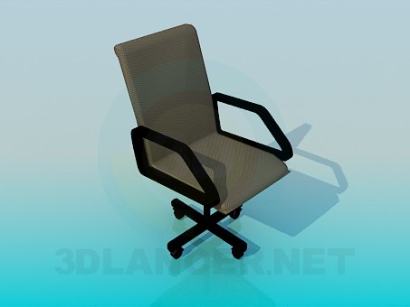 modèle 3D Chaise de bureau - preview