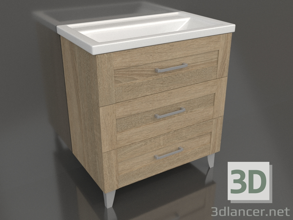 modello 3D Mobile da terra 80 cm (FOS01083DS) - anteprima