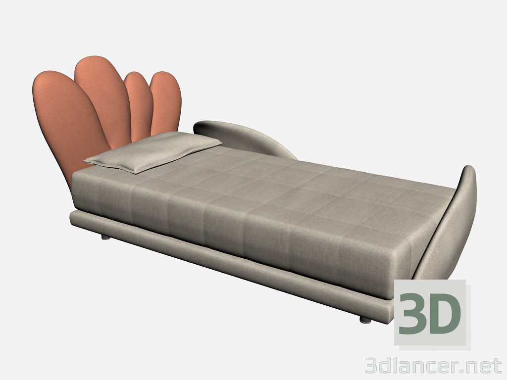 Modelo 3d Viola de cama - preview