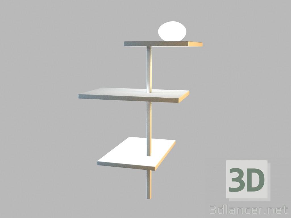 3d model Lámpara de pared de 6031 - vista previa