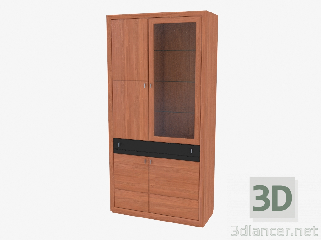 3d model El elemento de la pared de los muebles es central (7460-31) - vista previa